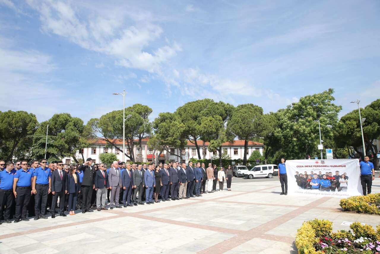 Muğla’da Ceza İnfaz Personeli Haftası Dolayısıyla Anlamlı Tören 3